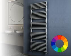 Cordivari Színes design radiátor - Cordivari Gloria 22 Plus 430x790 szürke design törölközőszárító. Rendelhető fekete piros kék sárga zöld barna lila narancs drapp színben (COR_GLORIA22PLUS_430x790_RADIATOR)