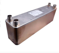 LEDNET Gáz-folyadék hőcserélő Freon hőcserélő 40 lemezes Ba-68-40-F hűtőközegekhez 2, 72 m2 (HOCSERELO_Ba-68-40-F)