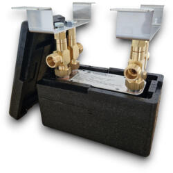 5202307110954 Lemezes hőcserélő szigeteléssel 30 lemez 125kW 3/4" külső csatlakozással, tartószerkezettel és szigeteléssel Ba-23-30 (BA-23-30_KOMPLETT_SZETT)