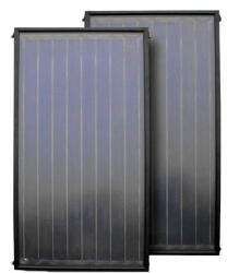 NEW ENERGY 2 db napkollektor SID síkkollektor csomagárban 6 év garanciával, rézcsöves kollektor alumínium keret biztonsági üveg szelektív bevonat (SIKKOLLEKTOR-SID_2DB_CST)