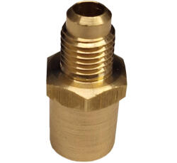 LEDNET Hőcserélőbe forrasztható adapter 7/8" cső SAE szabványú, 3/8"-es menetes csatlakozásra (HOCSERELO_ADAPTER_BA-68_3-8)