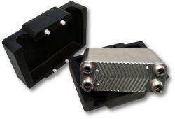  Lemezes hőcserélő szigeteléssel 30 lemezes 125kW 4x3/4 külső csatlakozással (BA-23-30_SZETT)