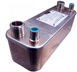 LEDNET Gáz-folyadék hőcserélő Freon hőcserélő 70 lemezes Ba-26-70-F hűtőközegekhez 1, 82m2 (HOCSERELO_BA-26-70-F)