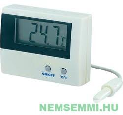 Basetech Digitális hőmérő 1 méter vízálló érzékelő kábellel (DIGITALIS_HOMERO)
