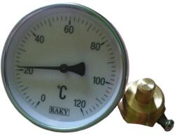 Thermo Kontakt hőmérő - a tartozék hüvely 1/2" menetbe becsavarozható (RAKY-SR-30-homero)