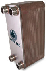  Lemezes hőcserélő 90 lemezes 3150kW 2 külső csatlakozással Ba-115-90 (BA-115-90_lemezes_hocserelo)