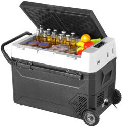 VEVOR 60 literes hordozható kompresszoros autós hűtőláda - Bluetooth vezérléssel - J60 (HUTOSZEKRENY_197988223191)