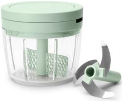 Brabantia Tasty+ Prepping zöldség, gyümölcs kézi aprítógép, multifunkciós - aprítófejjel és habverőfejjel, jáde zöld - 145445