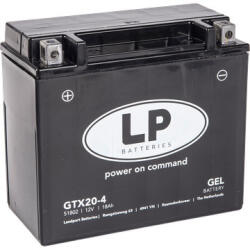Landport GEL 20Ah 310A left+ LTX20-4