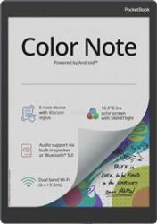 PocketBook e-Reader PB1041-1-WW COLOR Note (szürke, 10, 3" E-Ink Kaleido, 1, 5GHz, 32GB, 4000mAh, WIFI, BT, Android12) [BEMUTATÓ DARAB] (PB1041-1-WW_B01) (PB1041-1-WW_B01)