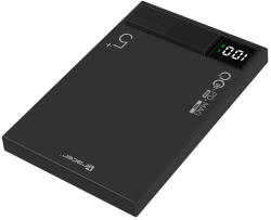 Tracer AirMag2, 5000 mAh, MagSafe, PD20W + 15W, USB Type-C, Vezeték nélküli, Fekete, PowerBank (TRABAT47644)