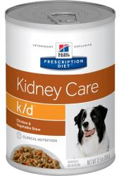 Hill's Prescription Diet k/d Kidney Care Chicken & Vegetable Stew kutyatáp - konzerv 354 g