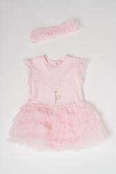 Mayoral Mayoral, Tütüruha és fejpánt szett, Pasztellrózsaszín, 65 CM (1756-070-2-4M)