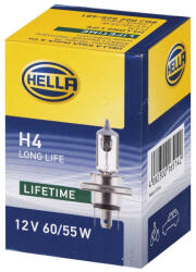 HELLA 8GJ 002 525-481 12V 60/55W H4 P43t-38 Lifetime fényszóróizzó (8GJ002525-481)