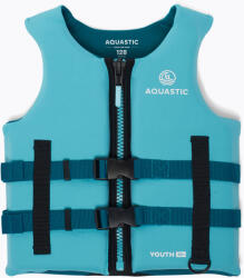 AQUASTIC Youth 50N gyermek biztonsági mellény kék