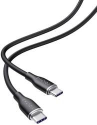 Voltme Кабел Voltme - Moss CTC 3A, USB-C/USB-C, 1 m, черен (C2022)
