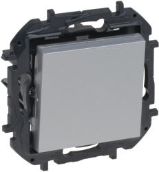 Legrand Niloé Step alumínium 107 keresztkapcsoló, 10AX 863307B Legrand (863307B)