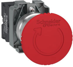 Schneider Electric Easy Harmony XB2 - XB2BS8442C - Nyomógomb fej, piros, 1 NC (XB2BS8442C)