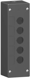 Schneider Electric Harmony XALG - XALG05 - tokozat, 5 kivágás, durva környezetbe, fekete (XALG05)