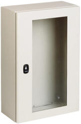 Schneider Electric Infraplus Small Office - NSYS3DM5415T - S3DM moduláris szekrények H500XW400XD150 üvegajtós (NSYS3DM5415T)