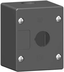 Schneider Electric Harmony XALG - XALG01 - tokozat, 1 kivágás, durva környezetbe, fekete (XALG01)