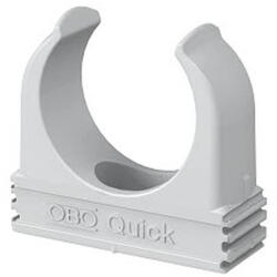 OBO Quick rögzítőbilincs, világosszürke M25 2149016 (2149016)
