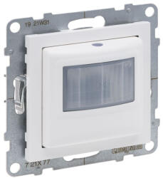 Legrand 721177A Suno mozgásérzékelős (PIR) kapcsoló, 500 W LED, 3 vezetékes, fehér (721177A)
