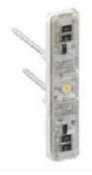 Legrand Valena Allure 752057 kék, váltókapcsolóhoz bepattintható LED lámpa, (752057)