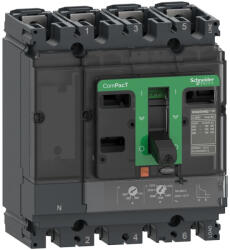 Schneider Electric ComPacT NSX (2021) - C16B4TM160 - Megszakító NSX160B, 25 kA 415 VAC, TMD kioldóegység 160 A, 4P4d (C16B4TM160)