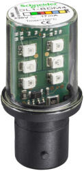Schneider DL1BDM4 LED-es izzó, BA15d foglalat, 230V, piros Schneider (DL1BDM4)