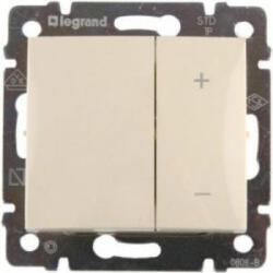 Legrand Valena 774174 fényerőszabályzó 40-600W, nyomógombos elefántcsont Legrand (774174)