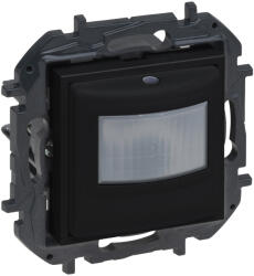 Legrand 863548B Niloé Step mozgásérzékelős (PIR) kapcsoló, 100 W LED, 2 vezetékes, fekete (863548B)