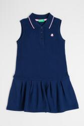 United Colors of Benetton United Colors of Benetton, Galléros rövid ruha, Rózsaszín, Tengerészkék, 160 CM (3F9HCV012-252-EL-XXL)