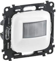 Legrand 752970A Valena Allure mozgásérzékelős (PIR) kapcsoló, 2-150 W (LED max. 100 W), 2 vezetékes, alumínium (752970A)