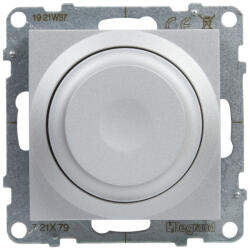 Legrand 721379 Suno forgatógombos fényerőszabályzó 300W, alumínium (721379)