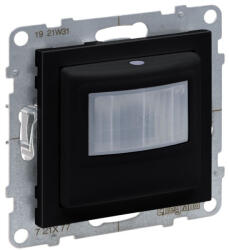 Legrand 721477A Suno mozgásérzékelős (PIR) kapcsoló, 500 W LED, 3 vezetékes, fekete (721477A)