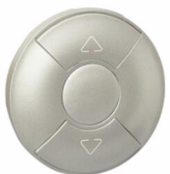Legrand Céliane redőnykapcsoló/nyomó burkolat, titán - 68451 (068451)