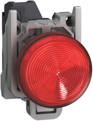 Schneider Electric Harmony XB4 - ATEX DG - XB4BVBM4GEX - komplett LED jelzőlámpa, Ø22, 24-240VAC/DC, piros (XB4BVBM4GEX)