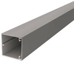 OBO fali és mennyezeti csatorna fenékperforálással, kőszürke 60x60x2000 6025668 (6025668)