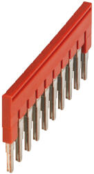 Schneider Electric Linergy TR terminals blocks - NSYTRAL410 - Dugaszolható áthidaló 10 láb 4 mm2 - es sorkapocshoz piros (NSYTRAL410)