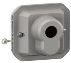 Legrand 069706L Plexo 55 kulcsos kapcsoló 2 állású-kulcs nélkül, szürke (069706L)