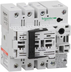 Schneider Electric TeSys - GS1DD4 - Biztosítóbetétes megszakító szakaszoló (GS1DD4)