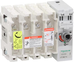 Schneider Electric TeSys - GS2GB4 - Biztosítóbetétes megszakító szakaszoló (GS2GB4)