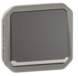 Legrand 069803L Plexo 55 váltókapcsoló jelzőfénnyel 10A, antracit (069803L)