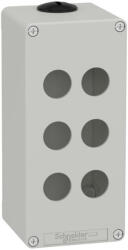 Schneider Electric Harmony XAP - XAPD3506 - üres tokozat, szürke, 6 lyuk, M25 (XAPD3506)