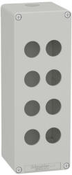 Schneider Electric Harmony XAP - XAPD4508 - üres tokozat, szürke, 8 lyuk, M25 (XAPD4508)