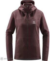 Haglöfs Willow Mid Hood női pulóver, barna (S)