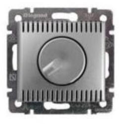Legrand 770260 Valena forgatógombos fényerőszabályzó 100-1000W (izzó- és halogén), alumínium (770260)