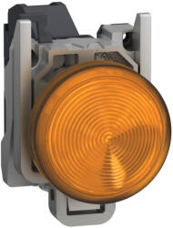Schneider Electric Harmony XB4 - ATEX D - XB4BVBM5GEX - komplett LED jelzőlámpa, Ø22, 24-240VAC/DC, narancssárga (XB4BVBM5GEX)
