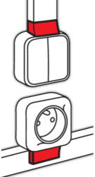 Legrand Forix Csatlakozóelem szerelvény DLP ECO 40x16 mm mini kábelcsatorához - 638157 (638157)